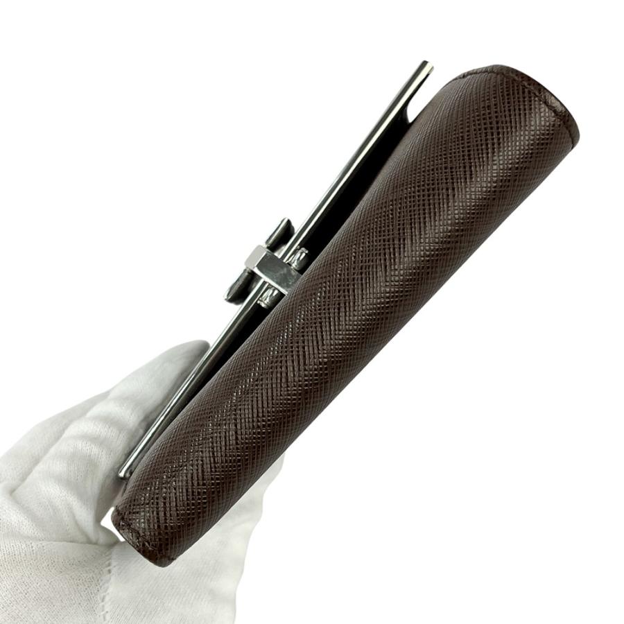 フェラガモ ■未使用■ ガンチーニ 二つ折り 財布 ウォレット レザー ブラウン 箱 【554759】11 |  | 04