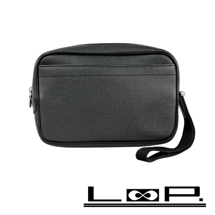 ルイヴィトン ■美品■ カルガ セカンド バッグ クラッチ ファッション タイガ ダークグレー M30812 【555176】10 | 