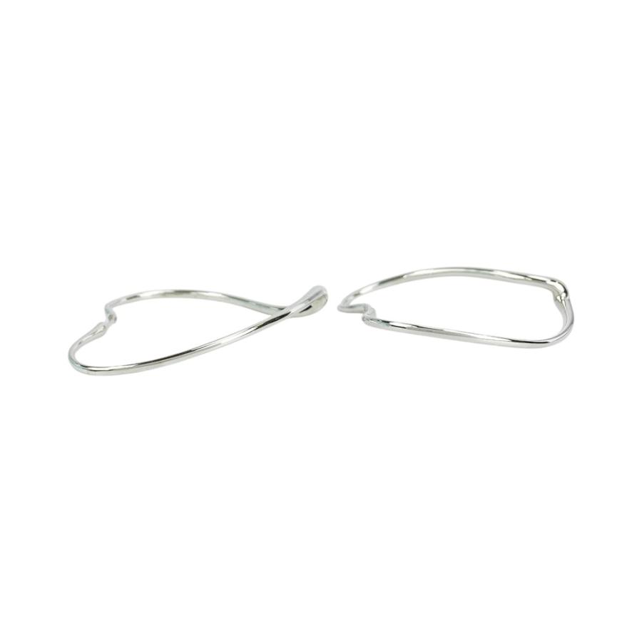 ティファニー ■新同■ エルサペレッティ オープンハート フープ ピアス アクセサリー シルバー SV925 箱 【555237】11 |  | 03