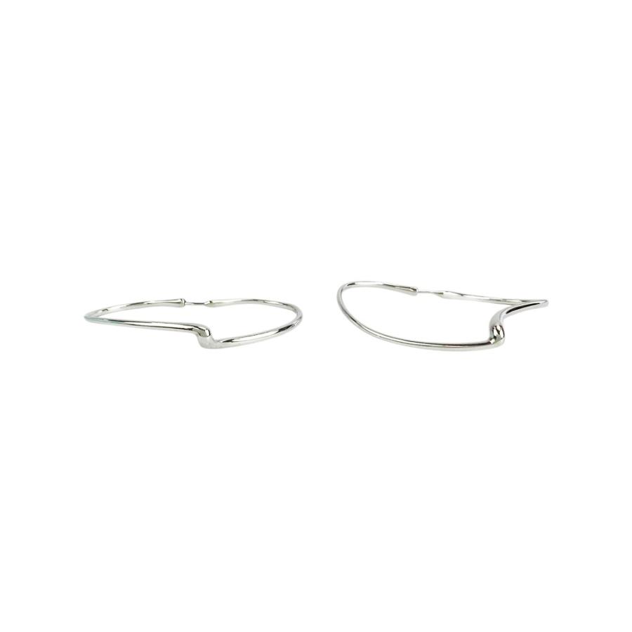 ティファニー ■新同■ エルサペレッティ オープンハート フープ ピアス アクセサリー シルバー SV925 箱 【555237】11 |  | 04