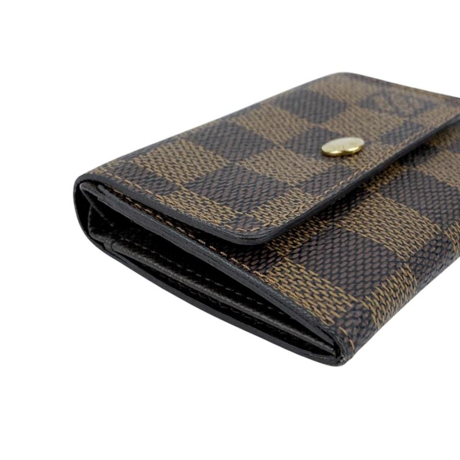ルイヴィトン ■美品■ ポルトモネ プラ コインケース 小銭入れ コンパクト 財布 ダミエ ブラウン N61930 【555329】7 |  | 02