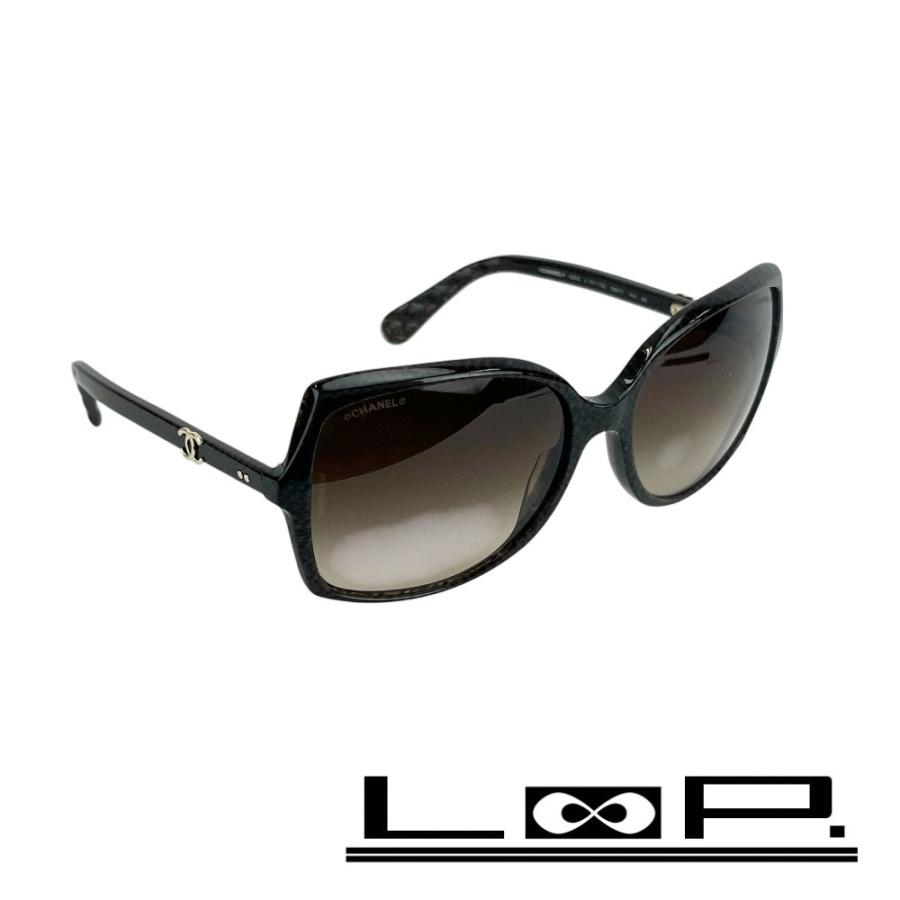 シャネル ■美品■ サングラス ココマーク キルティング ダークブラウン 5245 c.1411/S5 59□17 140 3N 【555367】11 | 