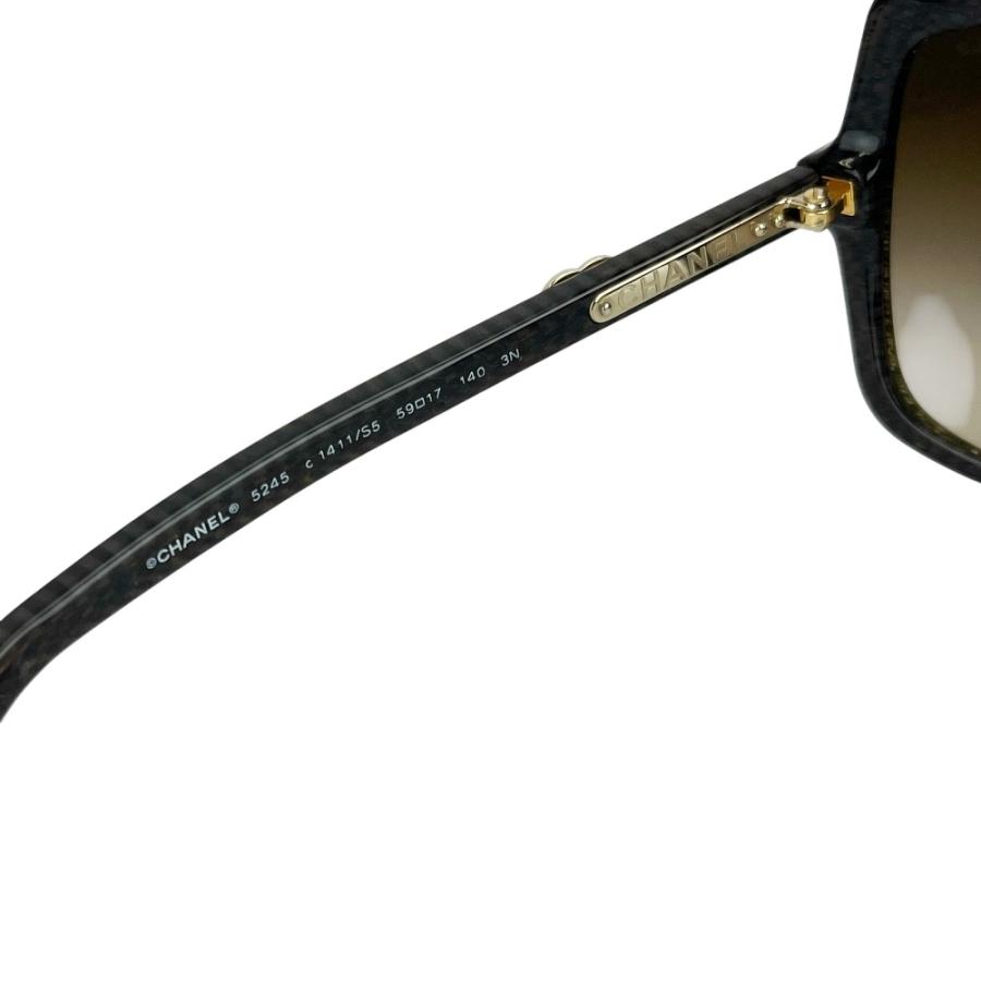 シャネル ■美品■ サングラス ココマーク キルティング ダークブラウン 5245 c.1411/S5 59□17 140 3N 【555367】11 |  | 03