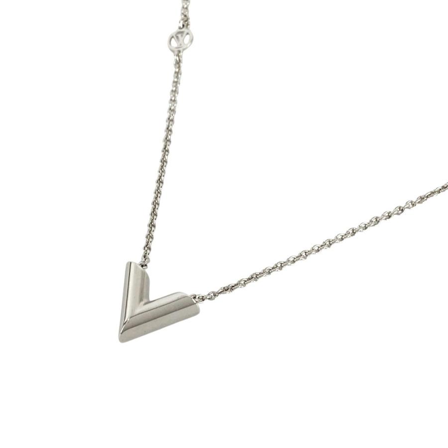 ルイヴィトン ■未使用■ エセンシャルV ネックレス ペンダント アクセサリー シルバー SS M63197 【555466】12 |  | 01