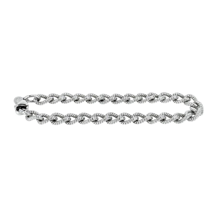 ティファニー ■美品■ ツイスト ブレスレット アクセサリー シルバー SV 925 【555480】12 |  | 02