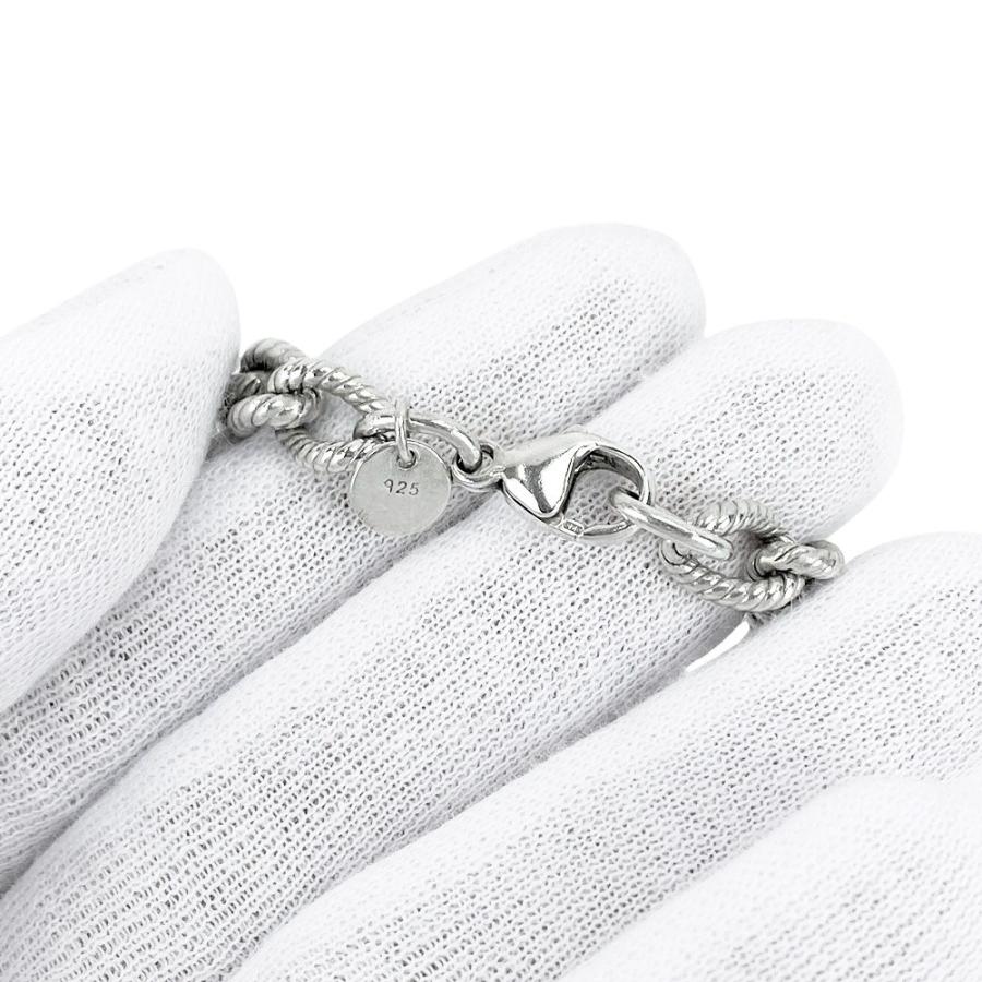 ティファニー ■美品■ ツイスト ブレスレット アクセサリー シルバー SV 925 【555480】12 |  | 07