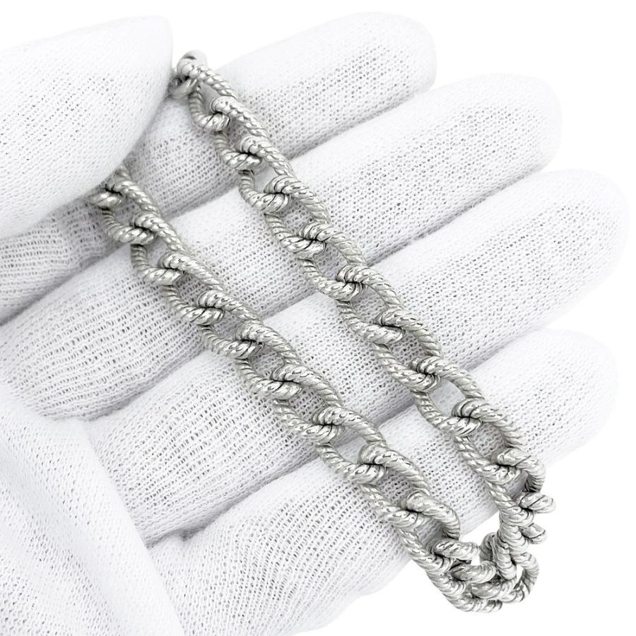 ティファニー ■美品■ ツイスト ブレスレット アクセサリー シルバー SV 925 【555480】12 |  | 08