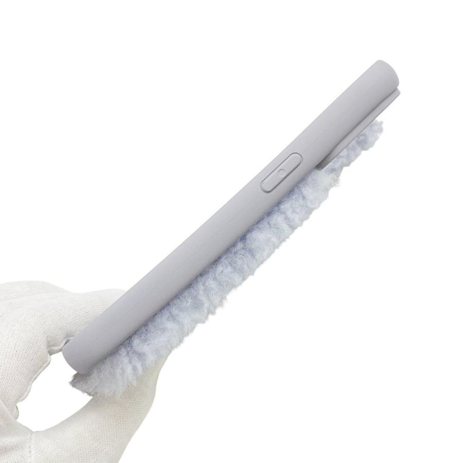 ミュウミュウ ■未使用■ スマホ iPhone 14Pro ケース シープ ファー 羊毛 ブルー 5ZH163 箱 【555688】1 |  | 03