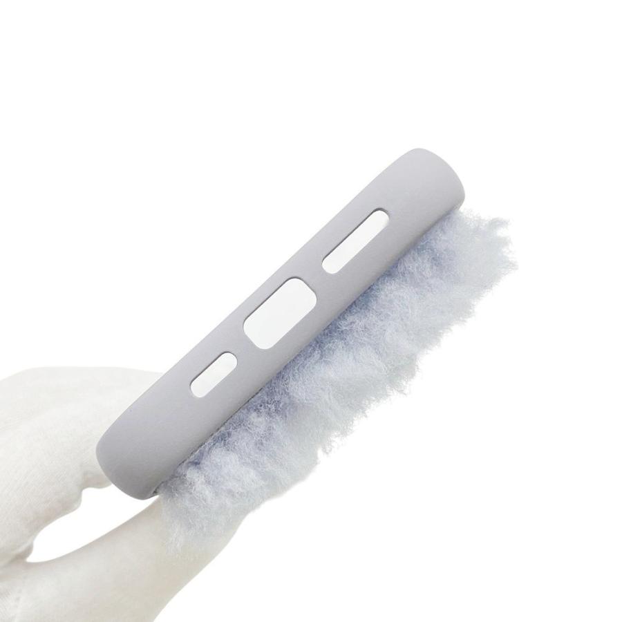 ミュウミュウ ■未使用■ スマホ iPhone 14Pro ケース シープ ファー 羊毛 ブルー 5ZH163 箱 【555688】1 |  | 05