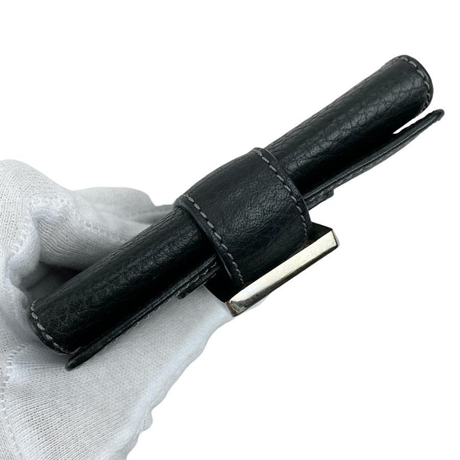 ロエベ ■中古■ コインケース 小銭入れ 財布 ウォレット ベルト レザー ブラック シルバー 【555848】5 |  | 04