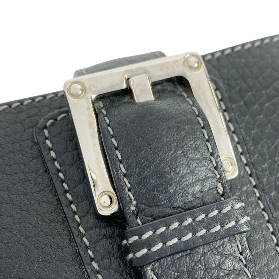 ロエベ ■中古■ コインケース 小銭入れ 財布 ウォレット ベルト レザー ブラック シルバー 【555848】5 |  | 08