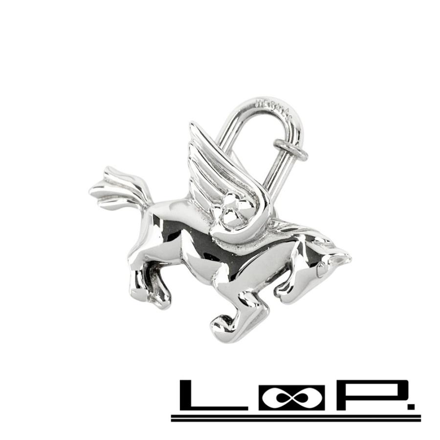 エルメス □美品□ ペガサス カデナ バッグ チャーム キーホルダー SS