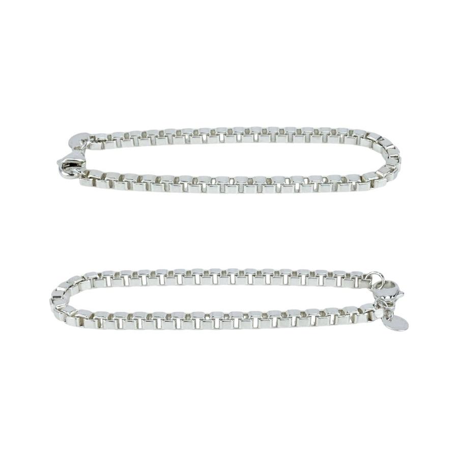 ティファニー ■新同■ ベネチアン ブレスレット アクセサリー シルバー SV 925 箱 【556425】12 |  | 02