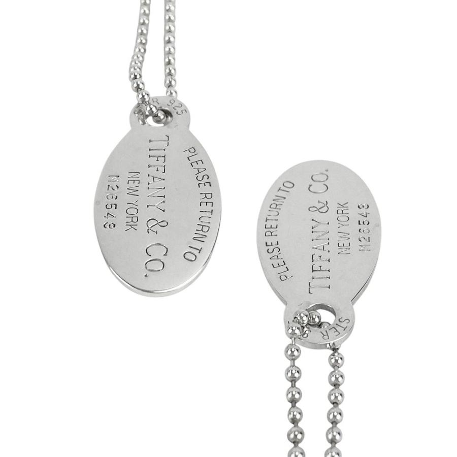 ティファニー ■美品■ リターン トゥ プレート ネックレス アクセサリー SV925 シルバー 【556746】13 |  | 03