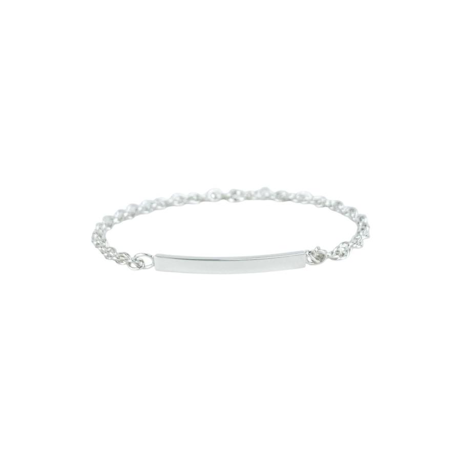 ティファニー ■新同■磨き済■ ID チェーン ブレスレット アクセサリー バー プレート シルバー SV 925 【556760】11 |  | 04