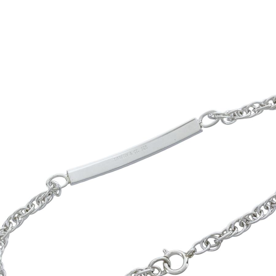 ティファニー ■新同■磨き済■ ID チェーン ブレスレット アクセサリー バー プレート シルバー SV 925 【556760】11 |  | 05