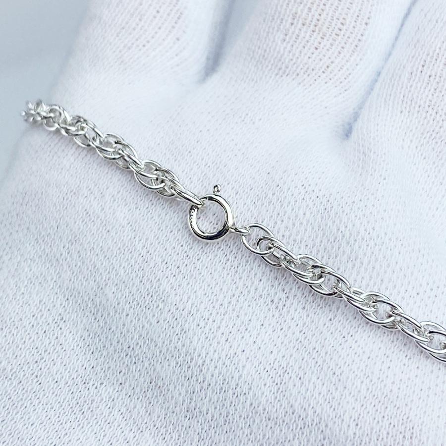 ティファニー ■新同■磨き済■ ID チェーン ブレスレット アクセサリー バー プレート シルバー SV 925 【556760】11 |  | 06