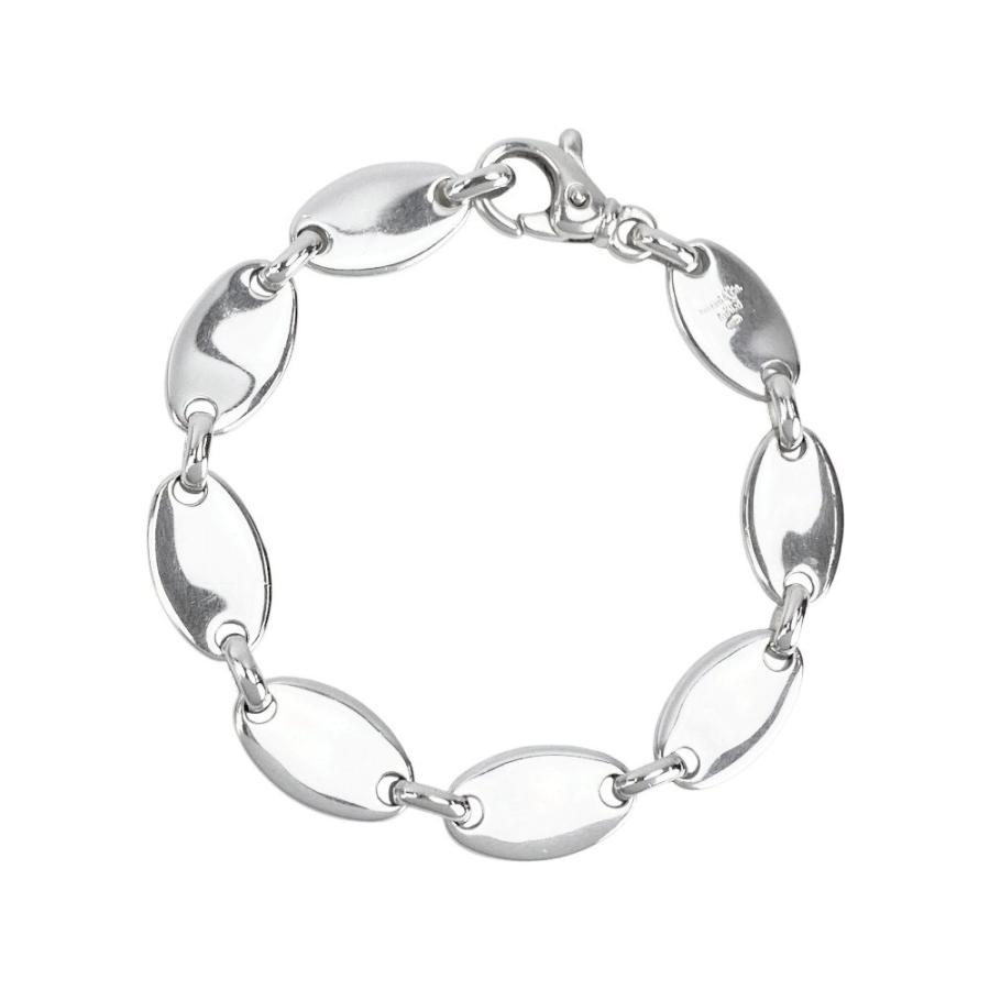 ティファニー ■美品■ ぺブル リンク オーバル ヴィンテージ ブレスレット アクセサリー SV925 シルバー 【556777】13 |  | 01