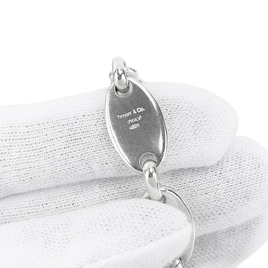 ティファニー ■美品■ ぺブル リンク オーバル ヴィンテージ ブレスレット アクセサリー SV925 シルバー 【556777】13 |  | 06