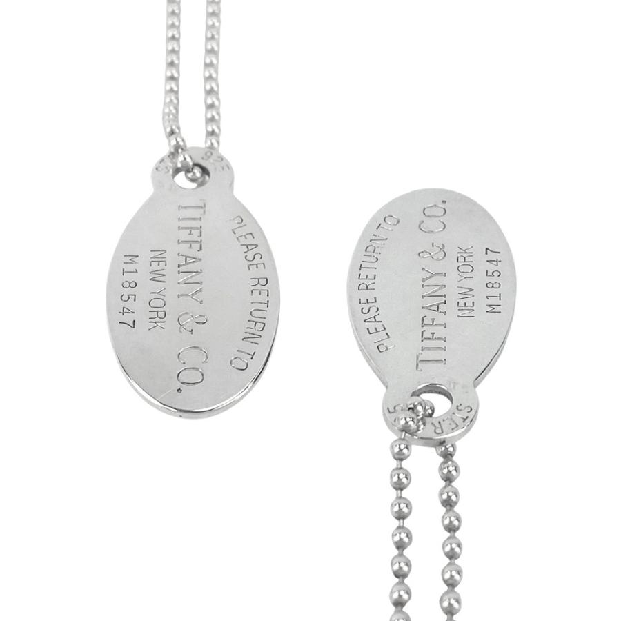 ティファニー ■美品■ リターン トゥ プレート ネックレス アクセサリー SV925 シルバー 【556784】13 |  | 03