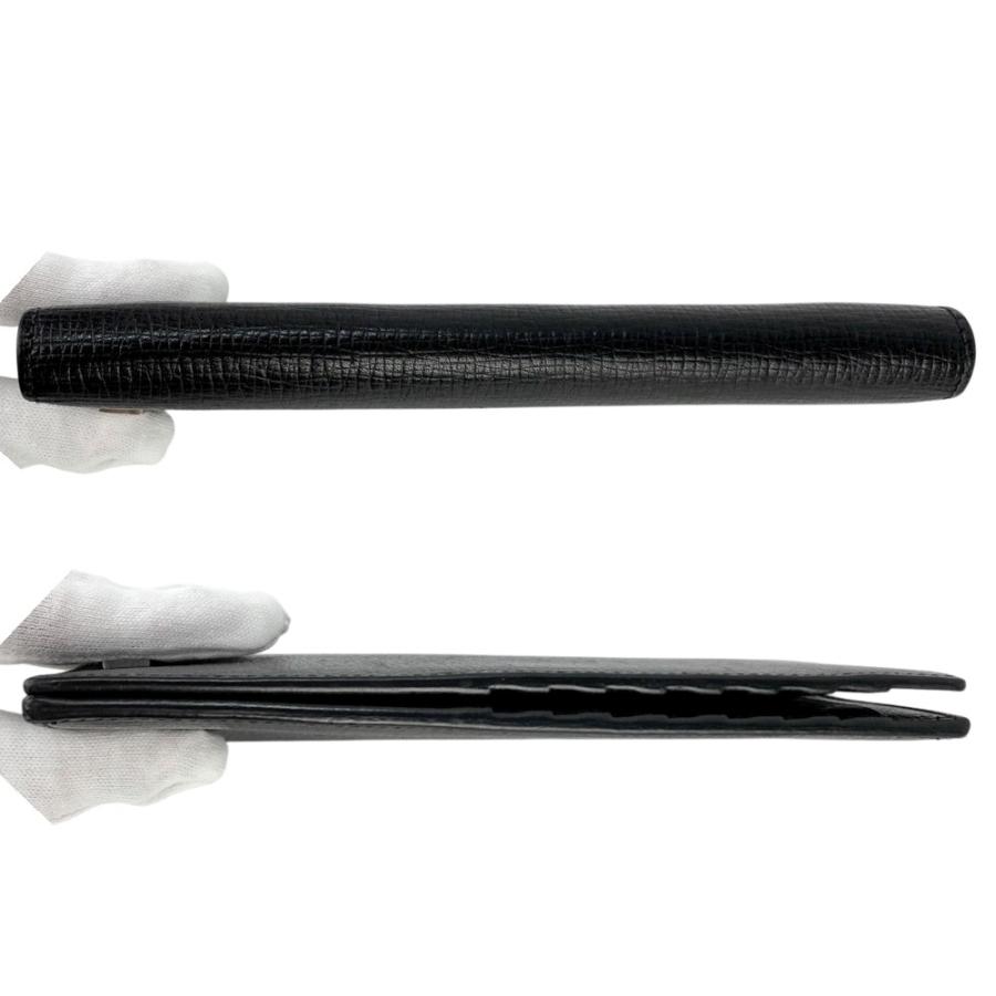 フェラガモ ■美品■ 二つ折り 長財布 ウォレット カーフ レザー ブラック 箱 【556906】12 |  | 04