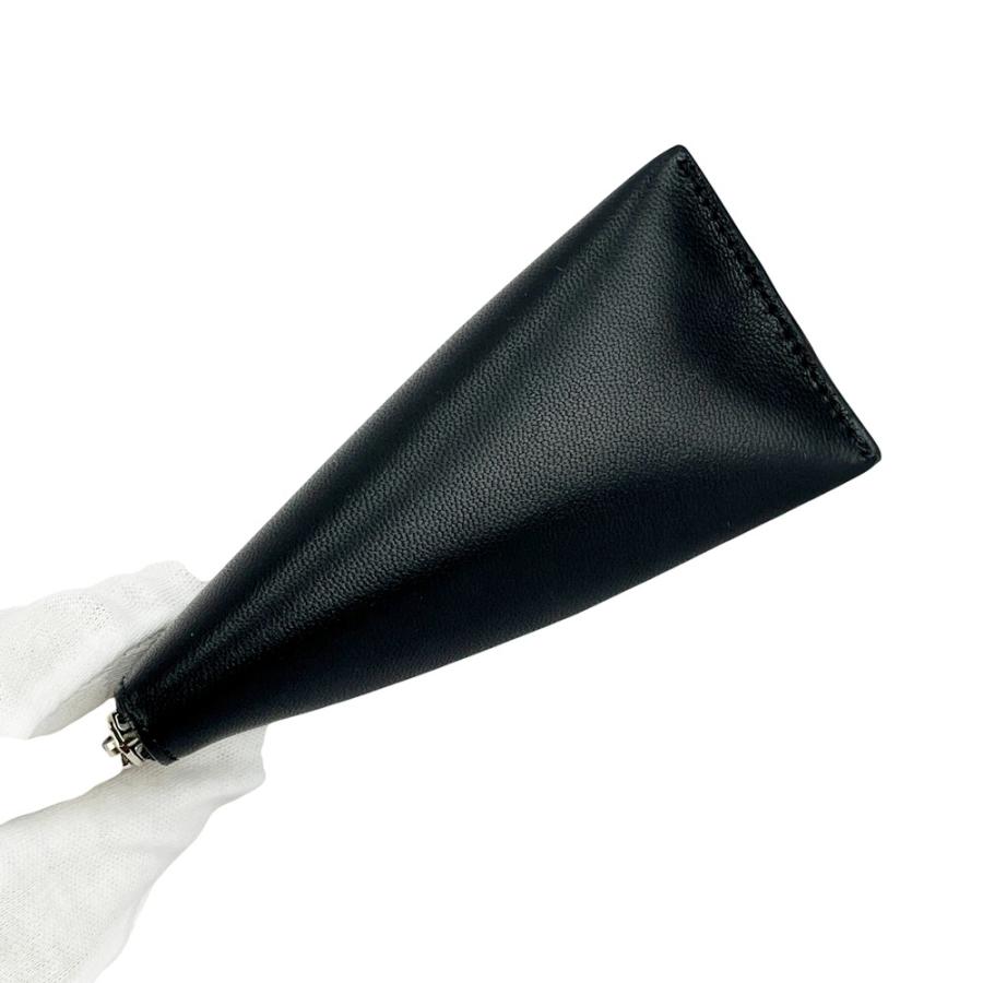 ロエベ ■新同■ アナグラム コインケース 小銭入れ 財布 レザー ブラック ブルー 【556937】11 |  | 04