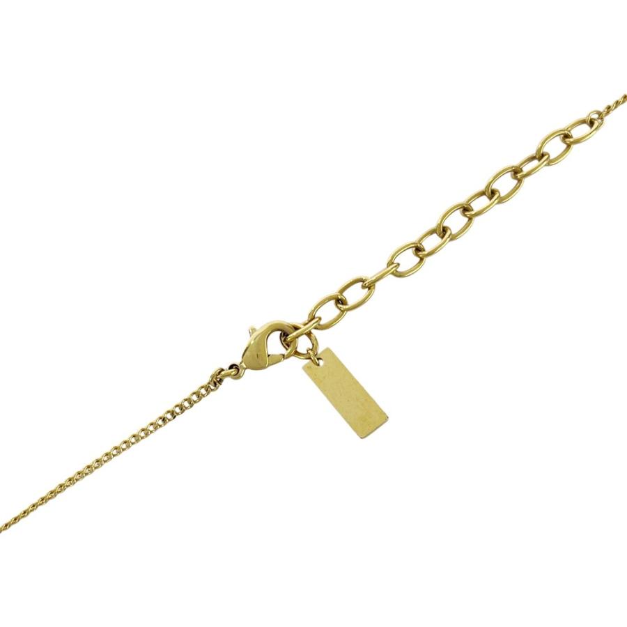 サンローラン ■美品■ モノグラム ツイスト ネックレス ペンダント アクセサリー ゴールド GP 箱 【557163】11 |  | 07