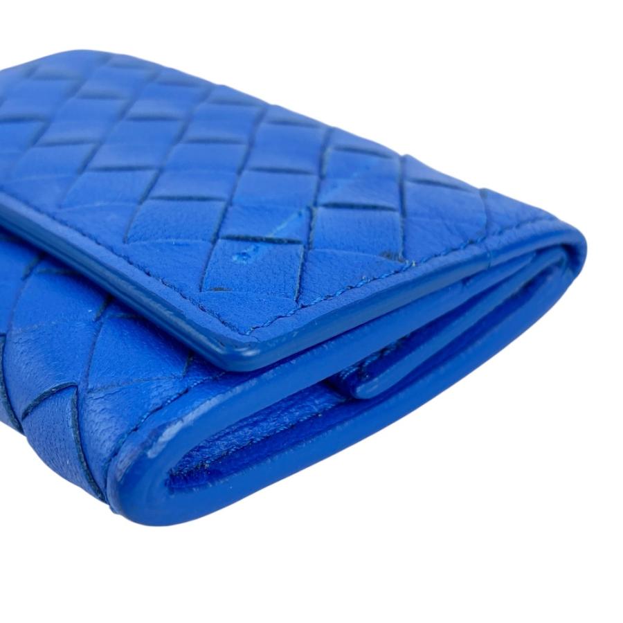 ボッテガヴェネタ ■中古■ イントレチャート コインケース 小銭入れ カードケース レザー ブルー 【557972】5 |  | 03