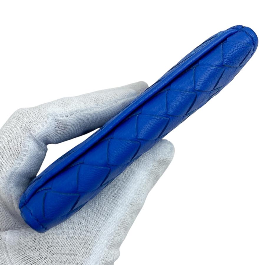 ボッテガヴェネタ ■中古■ イントレチャート コインケース 小銭入れ カードケース レザー ブルー 【557972】5 |  | 04