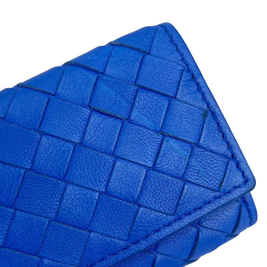 ボッテガヴェネタ ■中古■ イントレチャート コインケース 小銭入れ カードケース レザー ブルー 【557972】5 |  | 08