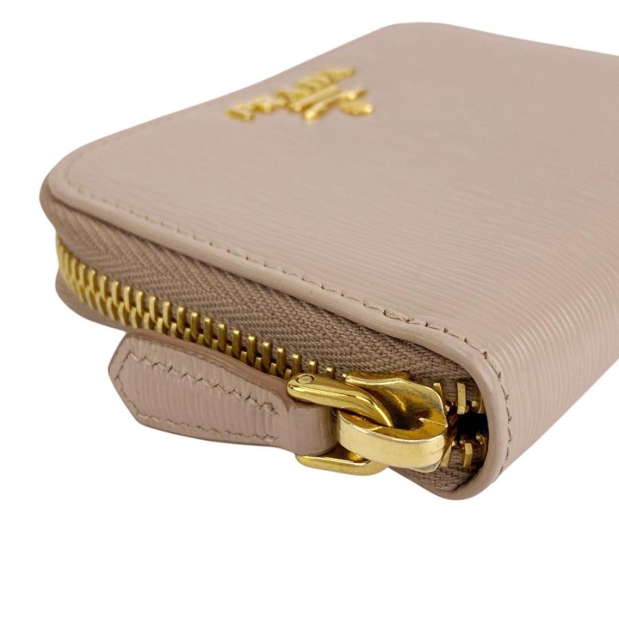 プラダ ■美品■ ラウンド コインケース 小銭入れ コンパクト 財布 サフィアーノ ピンク 1MM268 【558511】5 |  | 02