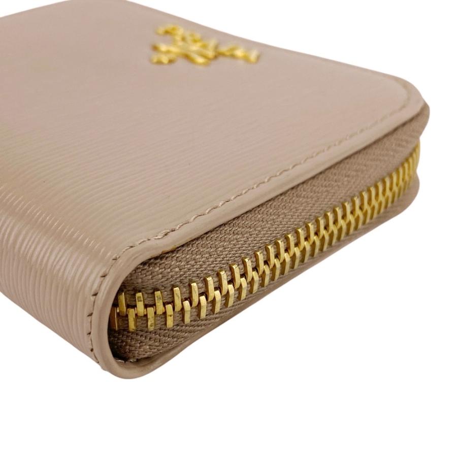 プラダ ■美品■ ラウンド コインケース 小銭入れ コンパクト 財布 サフィアーノ ピンク 1MM268 【558511】5 |  | 03