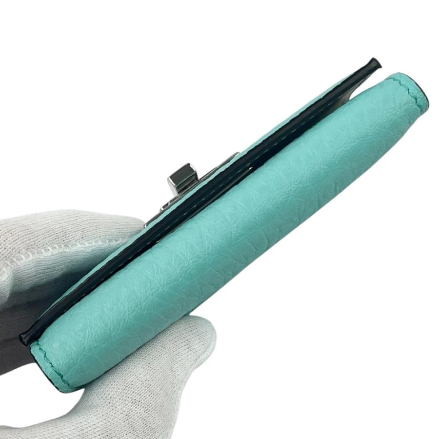 フェンディ ■未使用■ ピーカブー セレリア 6連 キーケース レザー ブルー 箱 【558665】8 |  | 05