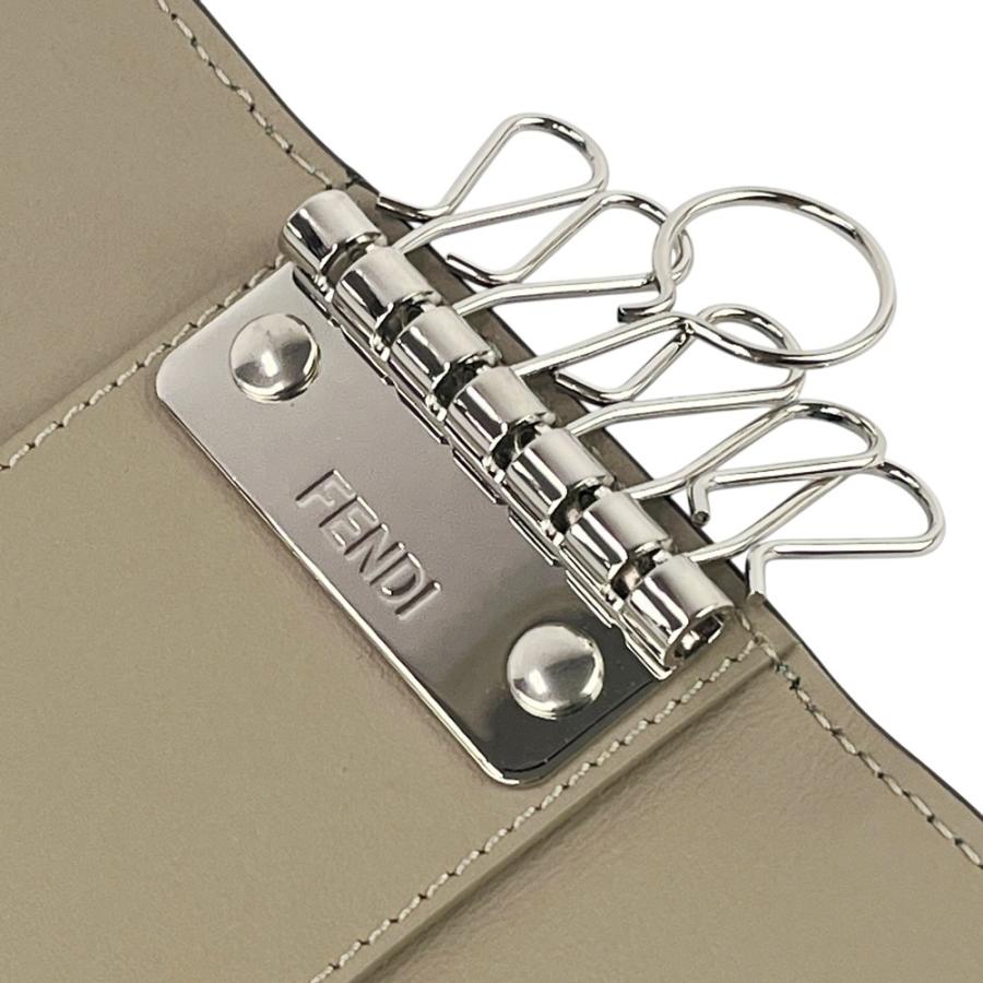 フェンディ ■未使用■ ピーカブー セレリア 6連 キーケース レザー ブルー 箱 【558665】8 |  | 08