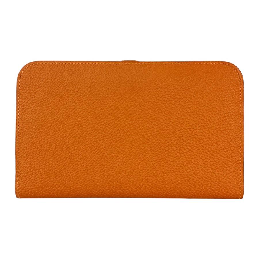 エルメス ■美品■ ドゴン GM 二つ折り 長財布 ウォレット エプソン オレンジ □R刻 箱 【559655】11 |  | 01