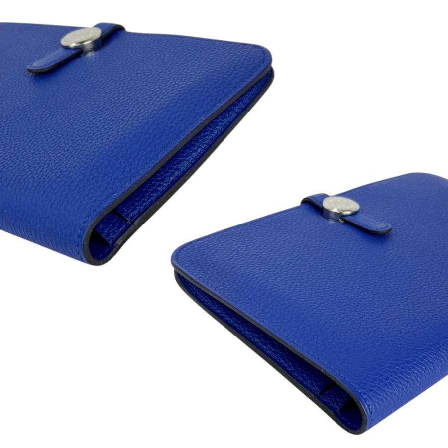 エルメス ■新同■ ドゴン GM 二つ折り 長財布 ウォレット トゴ ブルーエレクトリック □P刻 箱 【559662】11 |  | 02