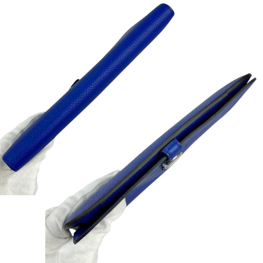 エルメス ■新同■ ドゴン GM 二つ折り 長財布 ウォレット トゴ ブルーエレクトリック □P刻 箱 【559662】11 |  | 03