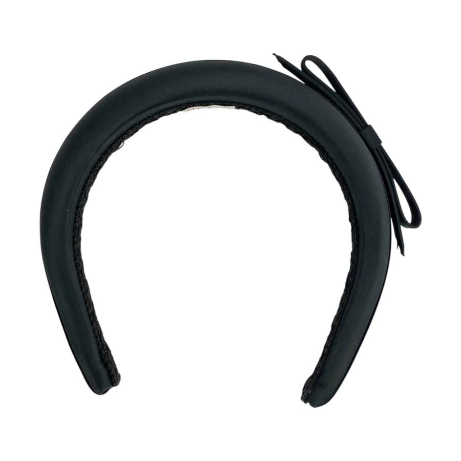 レッドヴァレンティノ ■中古■ リボン カチューシャ ヘアアクセサリー ナイロン ブラック 【560804】11 |  | 05