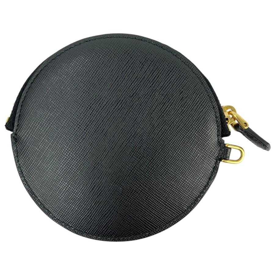 プラダ ■新同■ ラウンド コインケース 小銭入れ 財布 コンパクト サフィアーノ ブラック 1M1443 箱 【560835】8 |  | 01