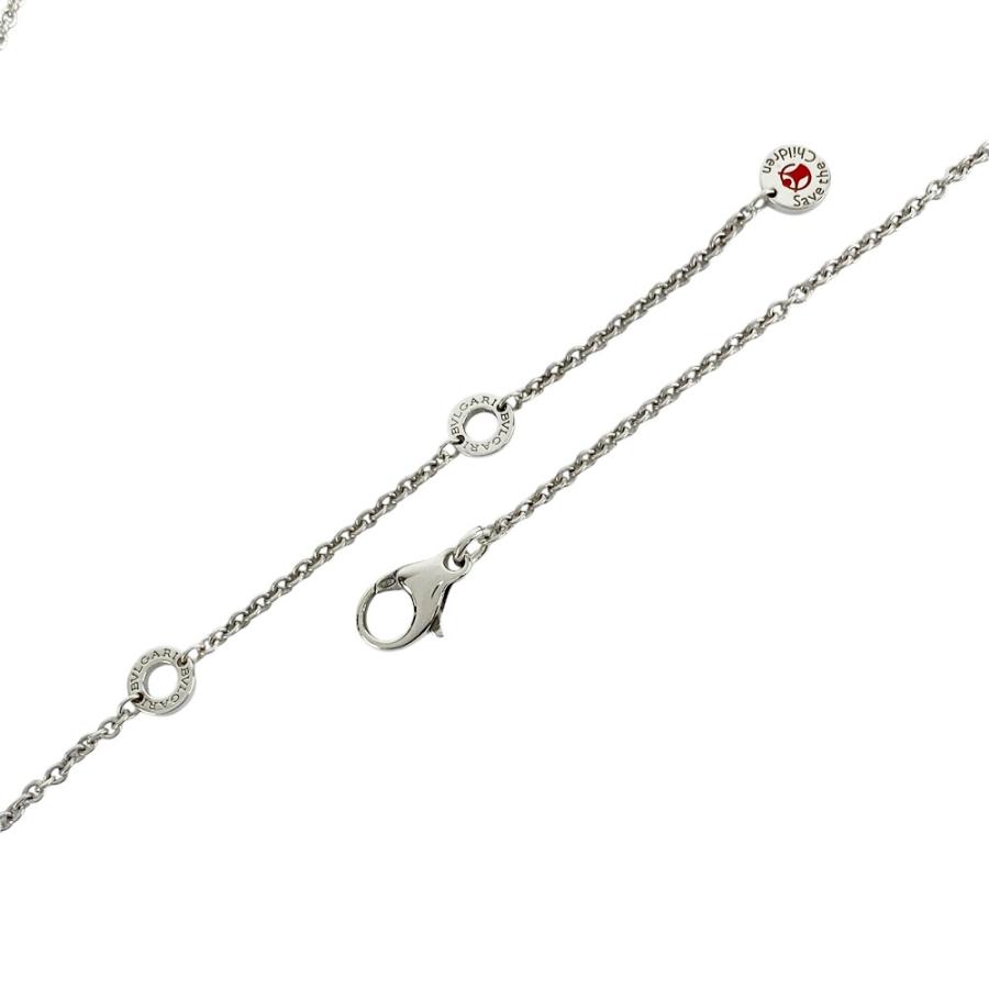 ブルガリ ■新同■磨き済■ ビーゼロ セーブザチルドレン ネックレス アクセサリー シルバー ブラック SV 925 約9.4g 【560859】11 |  | 06