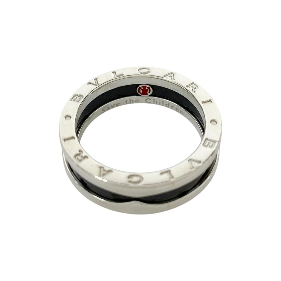 ブルガリ ■新同■磨き済■ セーブザチルドレン ビーゼロ リング 指輪 アクセサリー シルバー ブラック SV925 #60 【560873】11 |  | 05