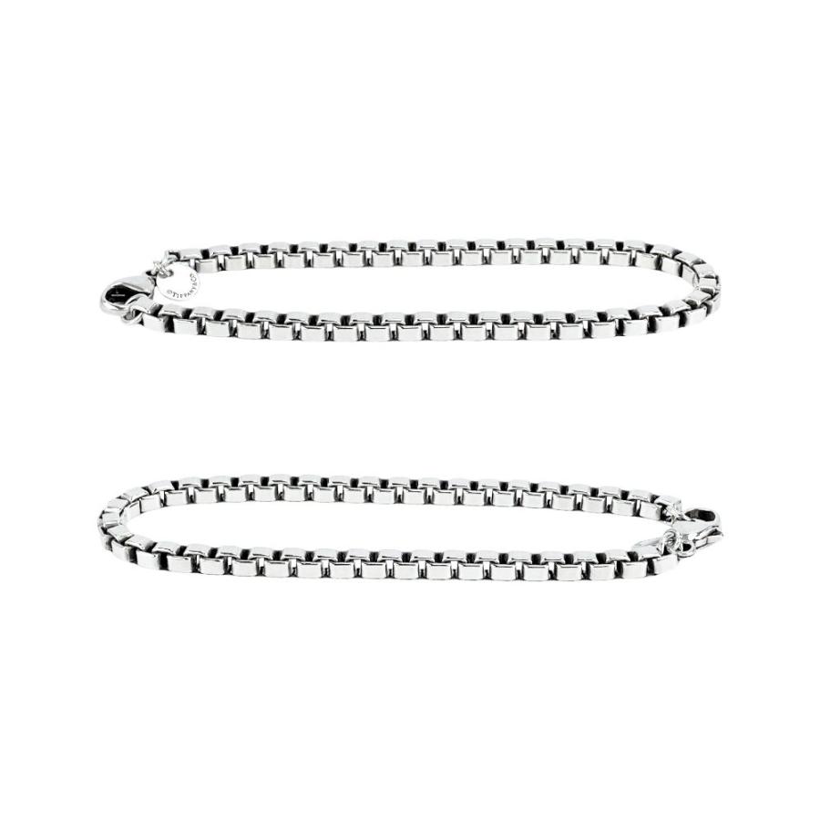 ティファニー ■新同■ ベネチアン ブレスレット アクセサリーシルバー SV 925 箱 【560903】12 |  | 02