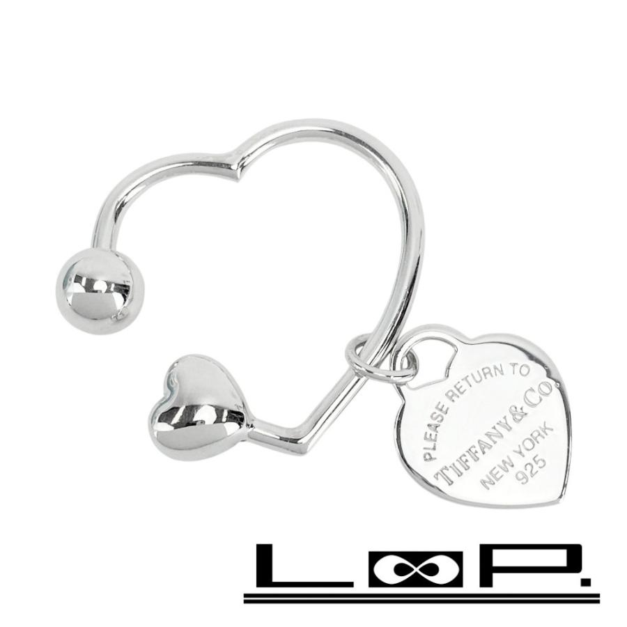 ティファニー ■未使用■現行品■ リターントゥ ハートタグ スクリューボール キーリング シルバー SV 925 箱 【560910】12 | 