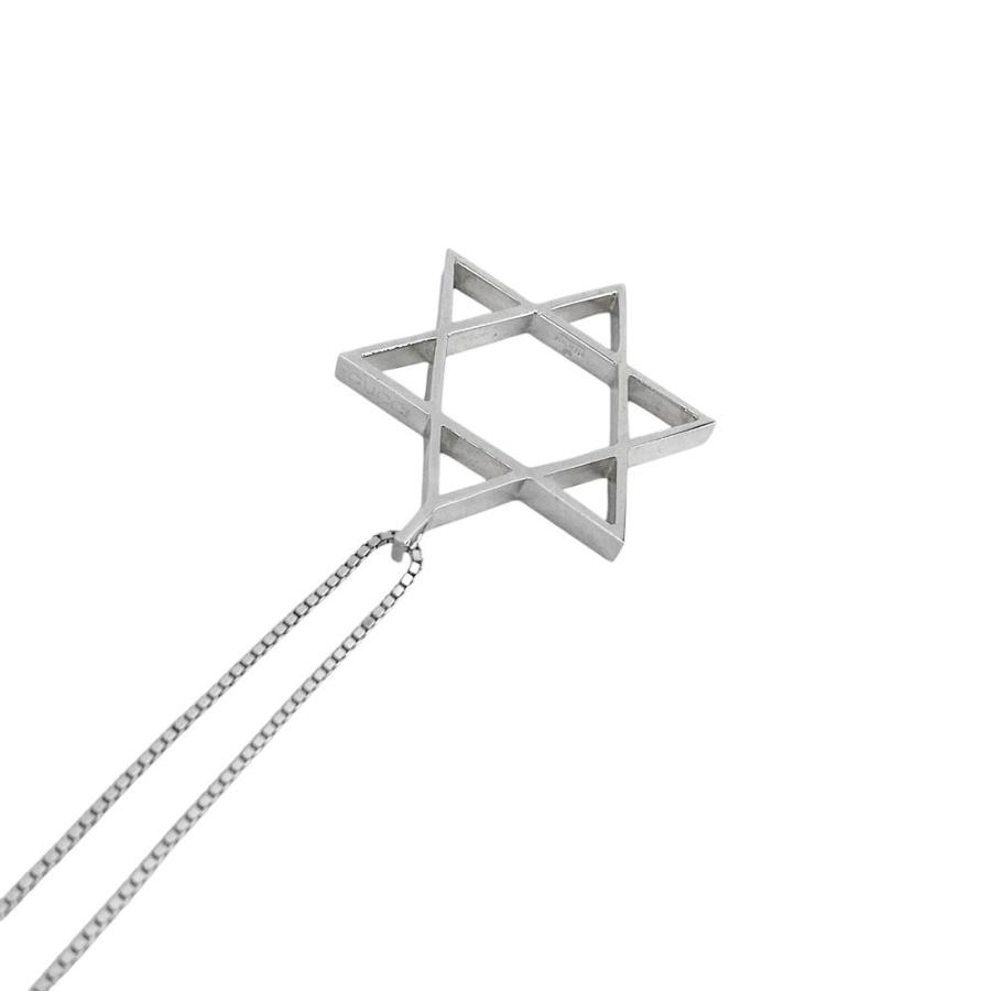 グッチ ■中古■ スターオブダビデ ネックレス アクセサリー SV925 シルバー 【561023】13 |  | 05