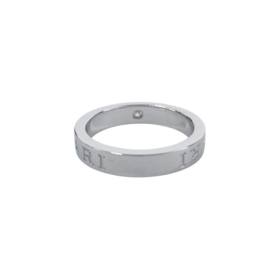 ブルガリ ■新同■磨き済■ ダブルロゴ リング 指輪 アクセサリー 1PD ホワイトゴールド K18 750WG ダイヤ 約16号 約7.1g 箱 【561085】11 |  | 04