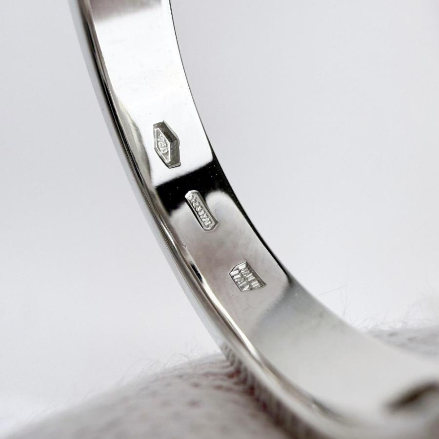 ブルガリ ■新同■磨き済■ ダブルロゴ リング 指輪 アクセサリー 1PD ホワイトゴールド K18 750WG ダイヤ 約16号 約7.1g 箱 【561085】11 |  | 07