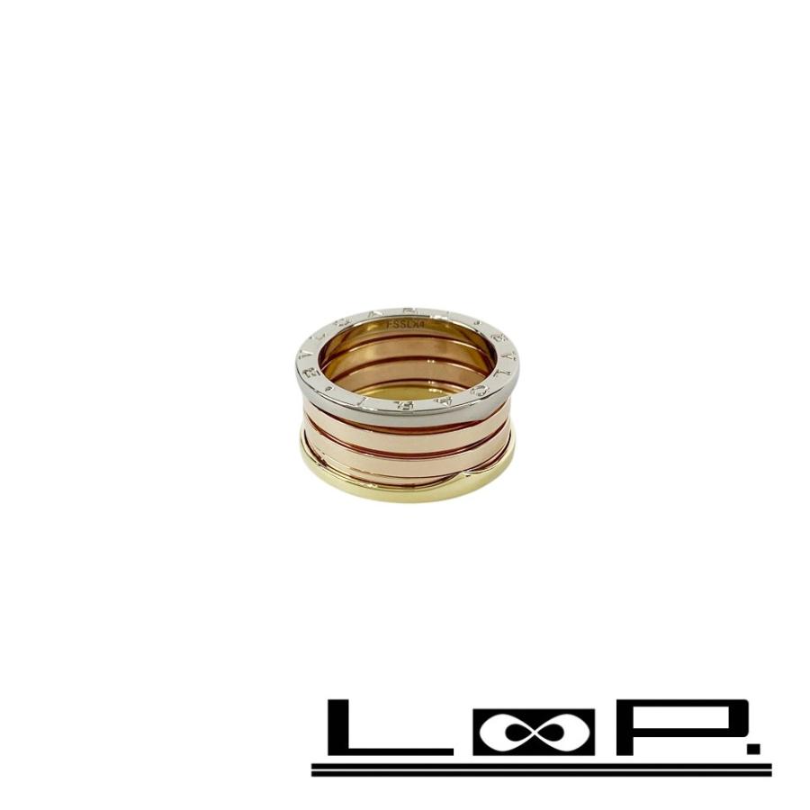 ブルガリ ■新同■磨き済■ ビーゼロワン パーフェクトミステイク リング 指輪 アクセサリー ゴールド K18 #57 約11.8g 【561559】11 | 