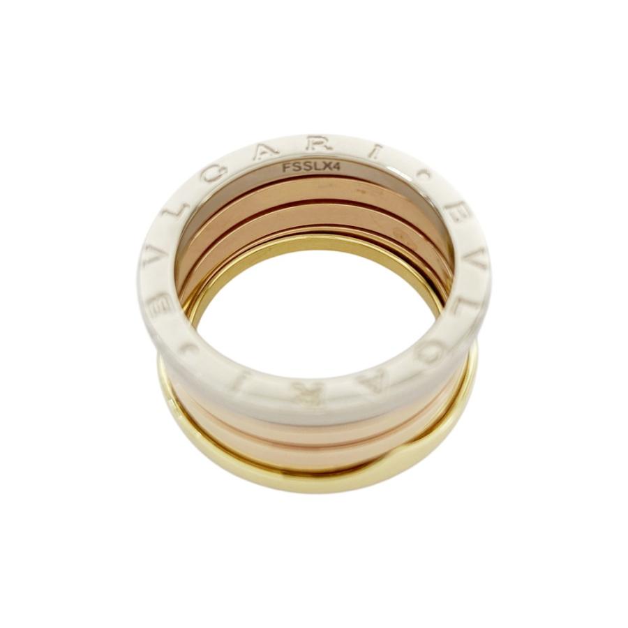 ブルガリ ■新同■磨き済■ ビーゼロワン パーフェクトミステイク リング 指輪 アクセサリー ゴールド K18 #57 約11.8g 【561559】11 |  | 06