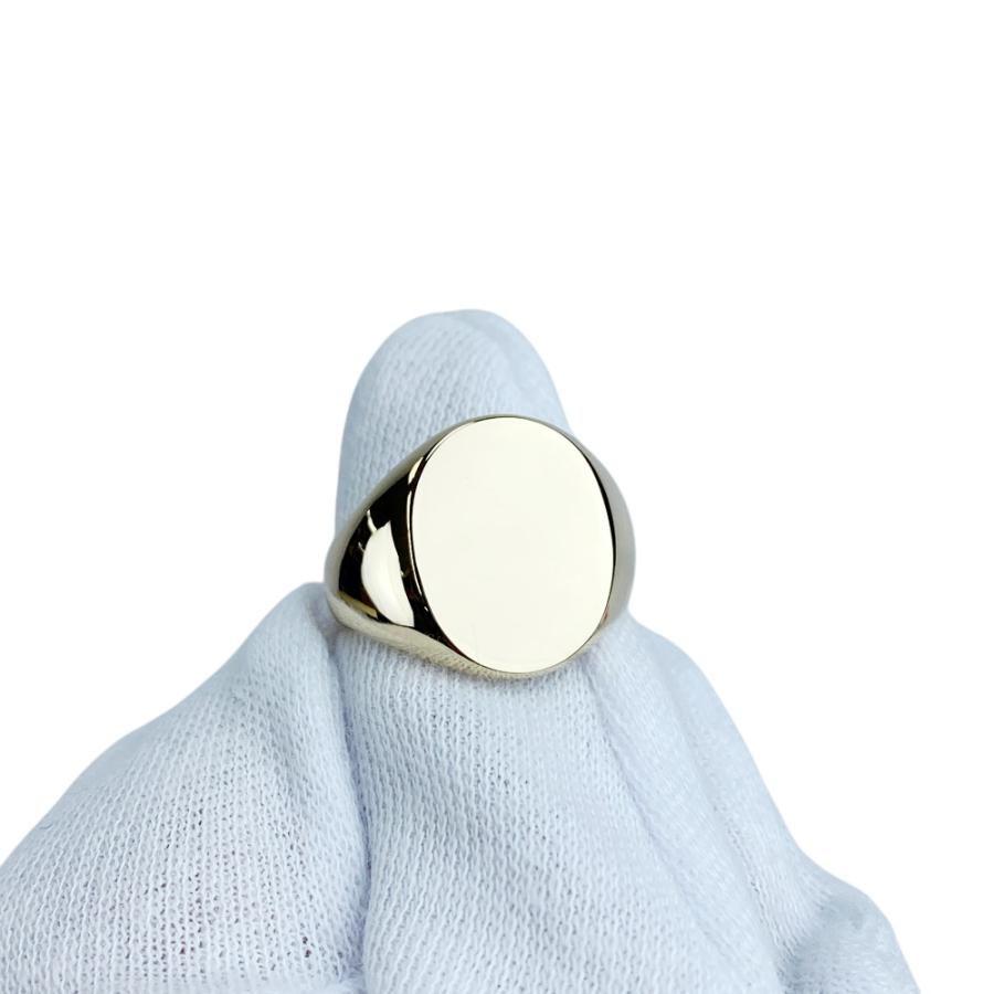 ティファニー ■新同■磨き済■ シグネット リング 指輪 アクセサリー ゴールド K14 約14号 約9.8g 【561603】11 |  | 08