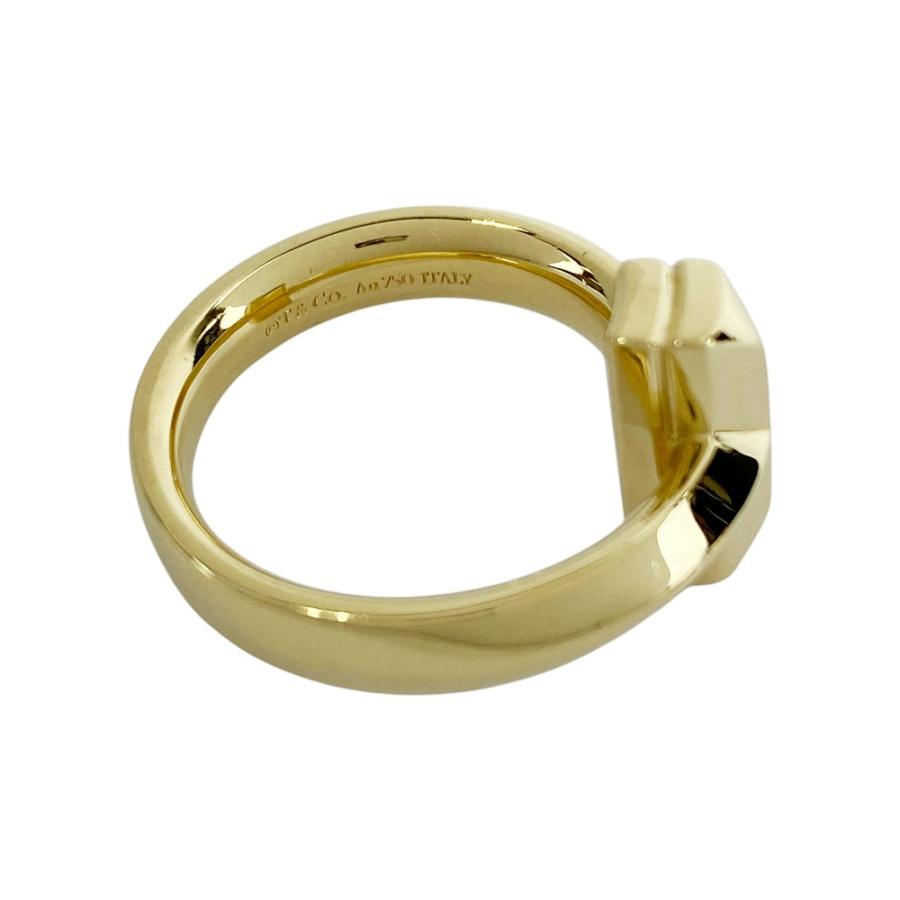 ティファニー ■新同■磨き済■ Tワン リング 指輪 アクセサリー ゴールド K18 約12号 約11.8g 【561634】11 |  | 05